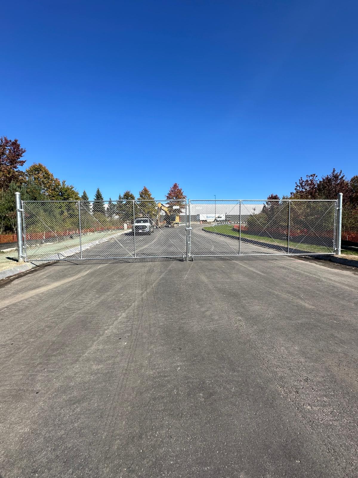 Fence installation project
