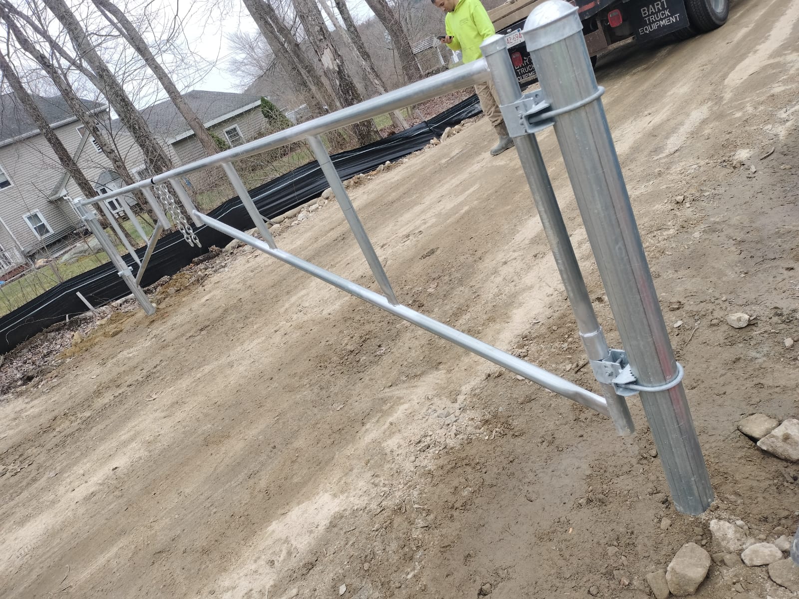 Custom gate installation