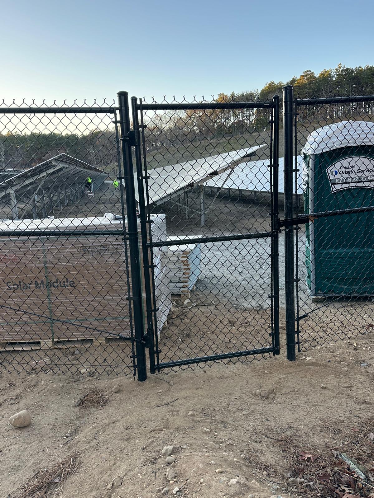 Custom gate installation